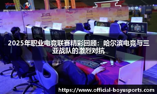 2025年职业电竞联赛精彩回顾：哈尔滨电竞与三亚战队的激烈对抗